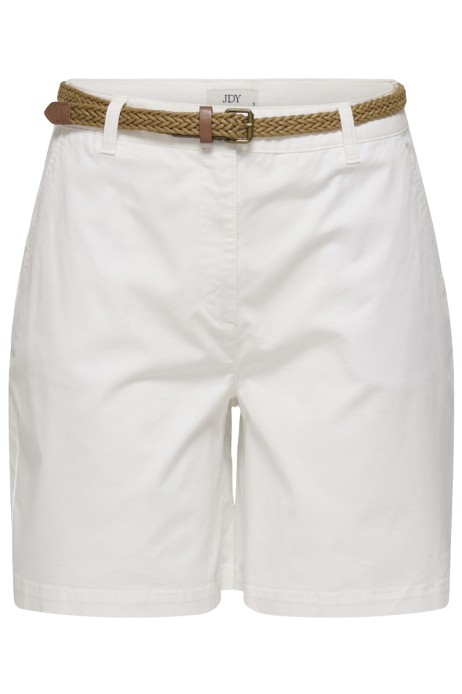 Jacqueline de Yong witte dames korte broek | Vooraanzicht