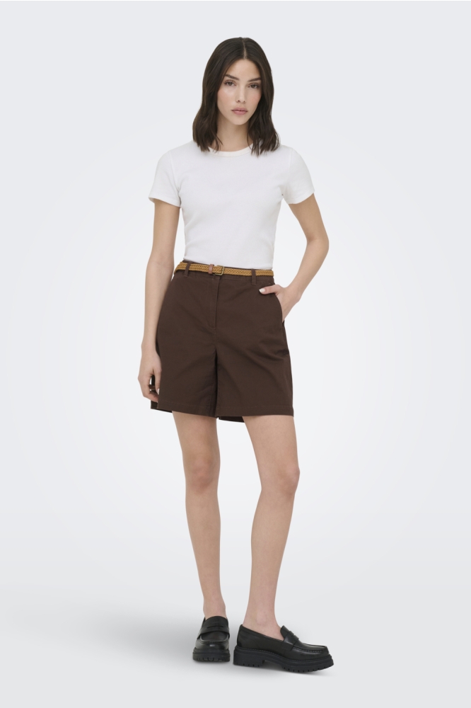 Jacqueline de Yong bruine dames korte broek | Model