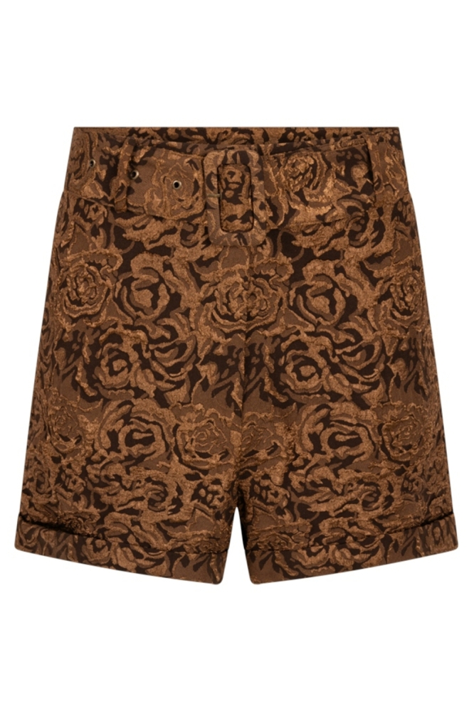 Aaiko koperen dames korte broek | Vooraanzicht