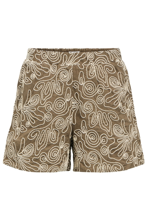 Object bruine dames korte broek | Vooraanzicht