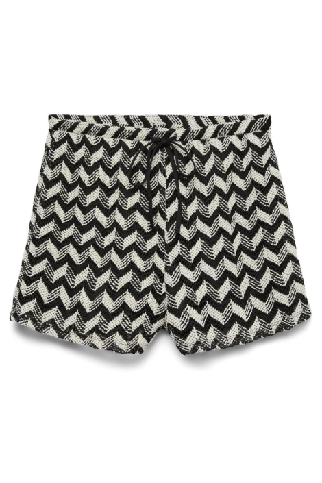 Vero Moda zwarte dames korte broek | Vooraanzicht