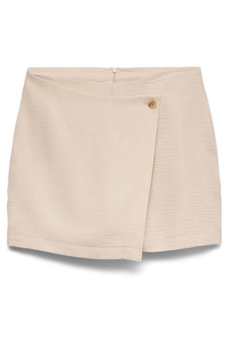 Vero Moda zand dames korte broek | Vooraanzicht