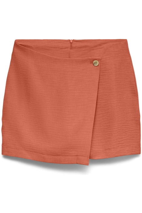 Vero Moda oranje dames korte broek | Vooraanzicht