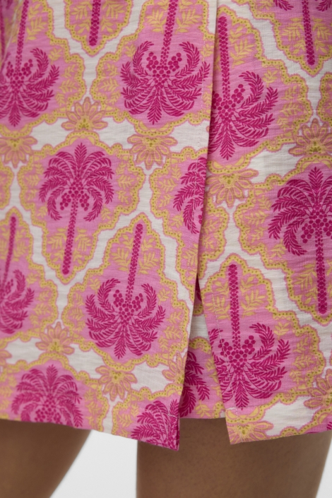 Vero Moda roze dames korte broek | Close up