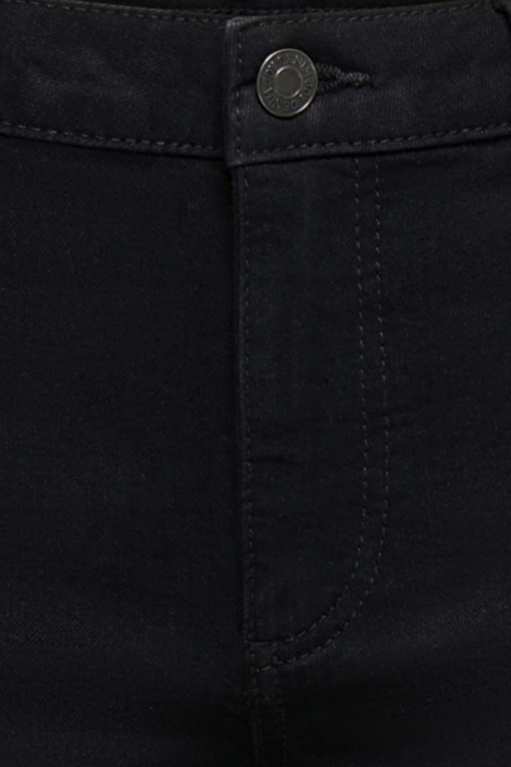 Jacqueline de Yong zwarte dames korte broek | Close up