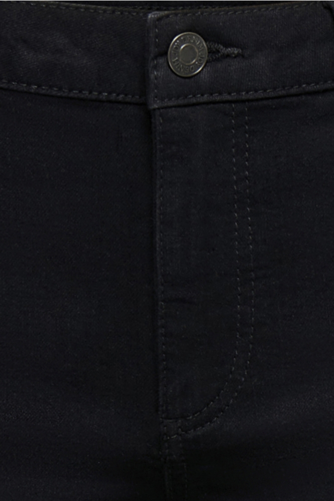 Jacqueline de Yong zwarte dames korte broek | Close up