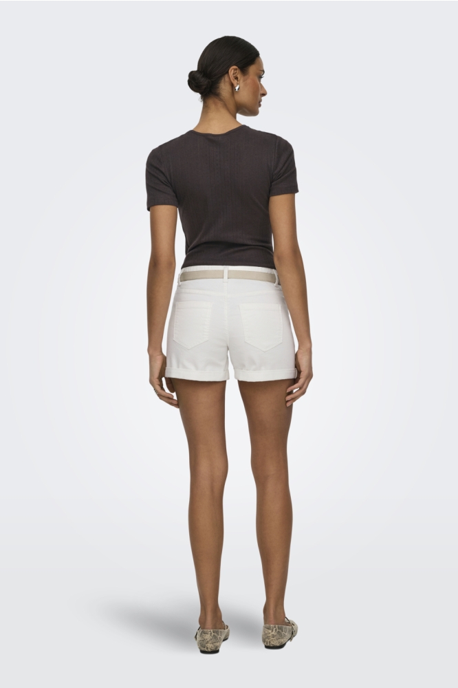 Jacqueline de Yong witte dames korte broek | Model