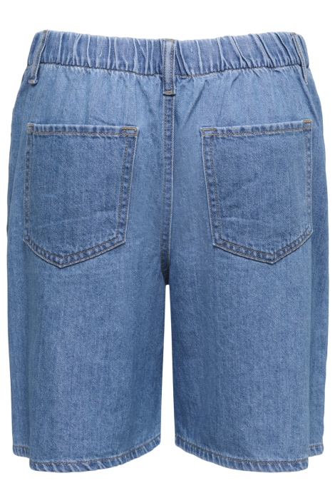 Jacqueline de Yong blauwe dames korte broek | Achteraanzicht