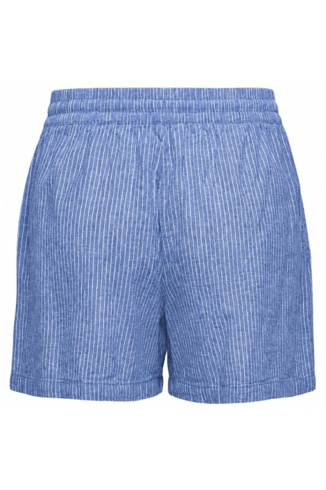 Jacqueline de Yong blauwe dames korte broek | Achteraanzicht