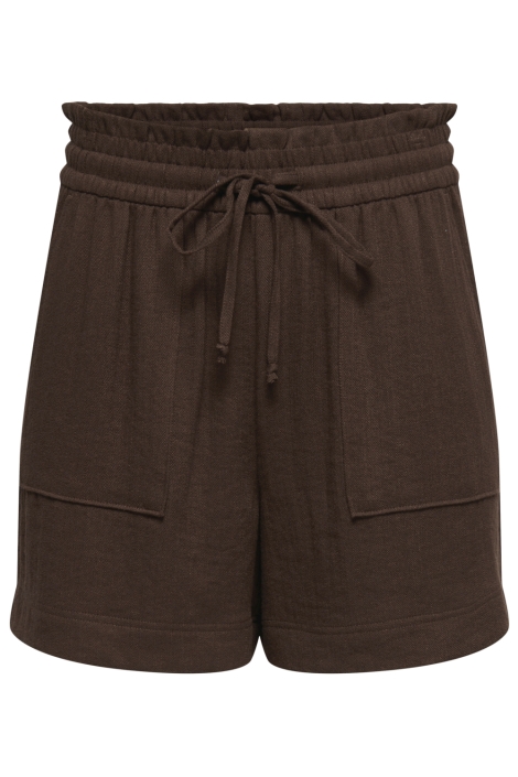 Jacqueline de Yong bruine dames korte broek | Vooraanzicht