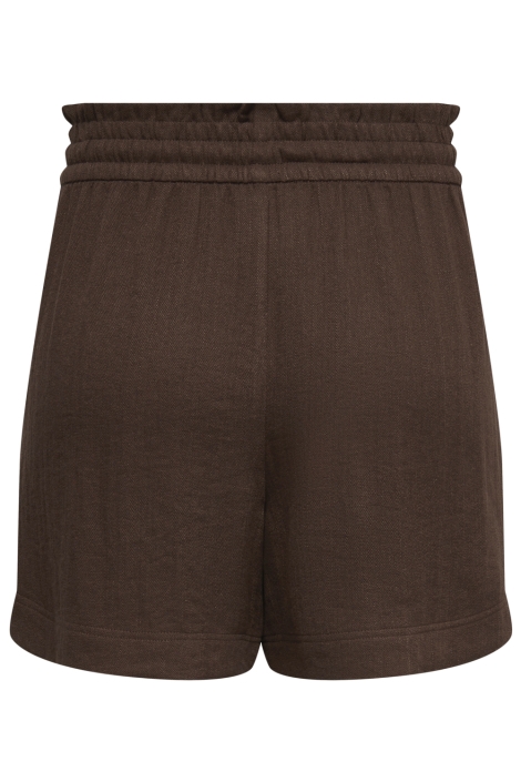 Jacqueline de Yong bruine dames korte broek | Achteraanzicht