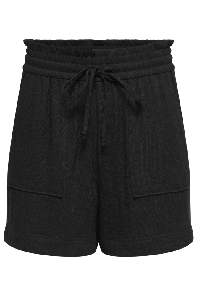 Jacqueline de Yong zwarte dames korte broek | Vooraanzicht