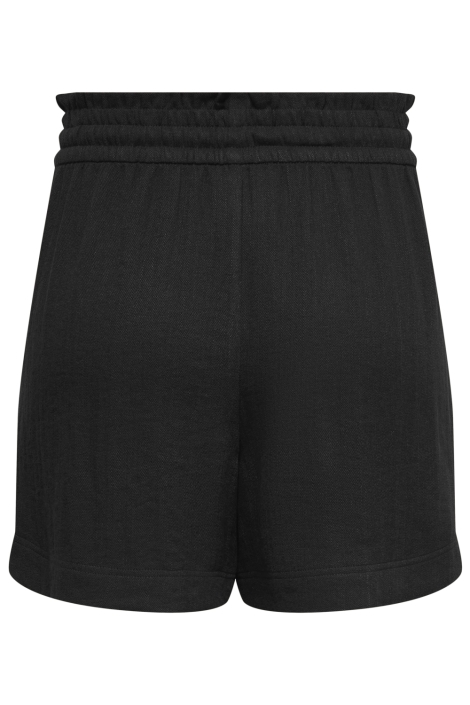 Jacqueline de Yong zwarte dames korte broek | Achteraanzicht