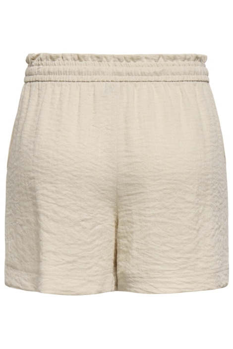 Jacqueline de Yong beige dames korte broek | Achteraanzicht