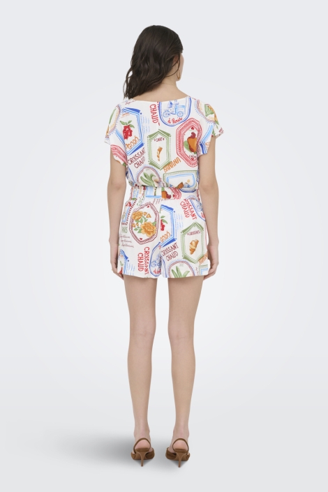 Jacqueline de Yong witte dames korte broek | Model