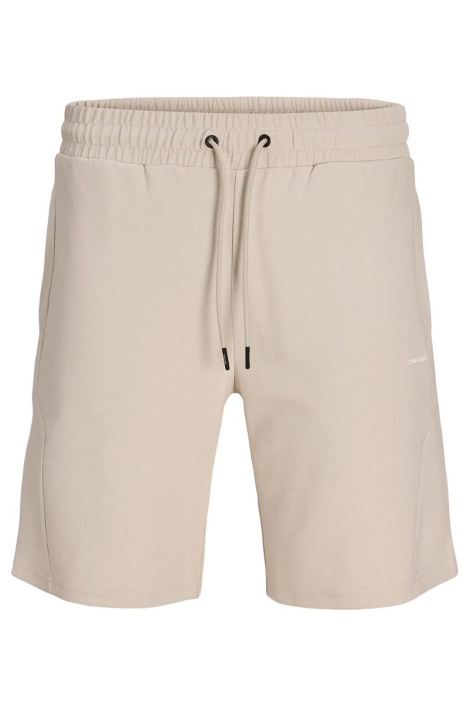 Jack & Jones beige heren korte broek | Vooraanzicht