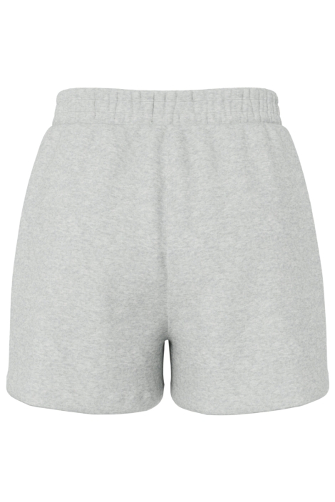 Pieces grijze dames korte broek | Achteraanzicht