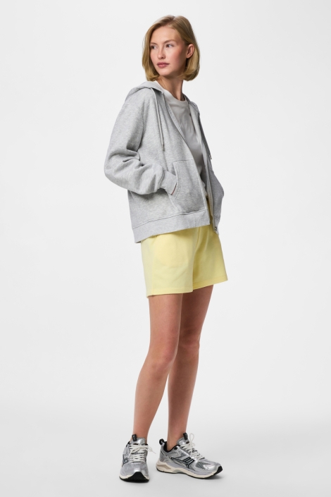 Pieces gele dames korte broek | Model