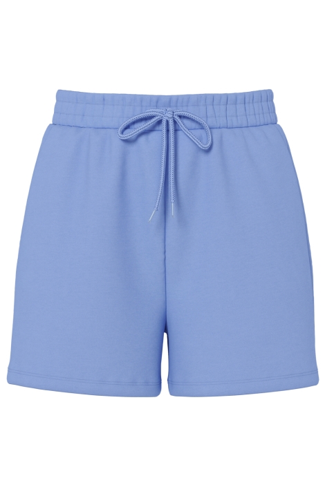 Pieces blauwe dames korte broek | Vooraanzicht