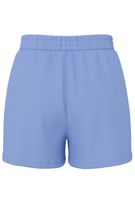 Pieces blauwe dames korte broek | Achteraanzicht