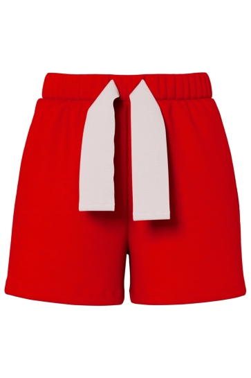 Pieces Korte broek PCCHILLI SUMMER STRING SHORTS UB NO 17162457 ADRENALINE RUSH/STRING BLUSHING BRIDE
