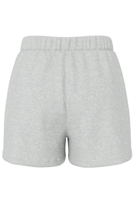 Pieces grijze dames korte broek | Achteraanzicht