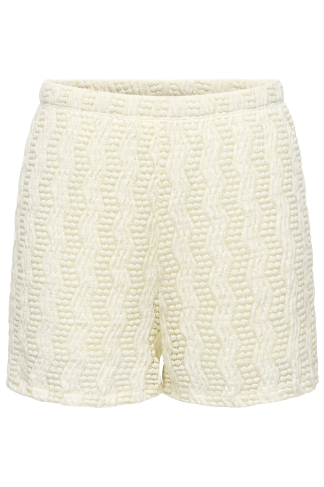 Only ecru dames korte broek | Vooraanzicht
