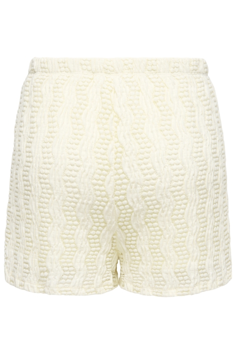Only ecru dames korte broek | Achteraanzicht