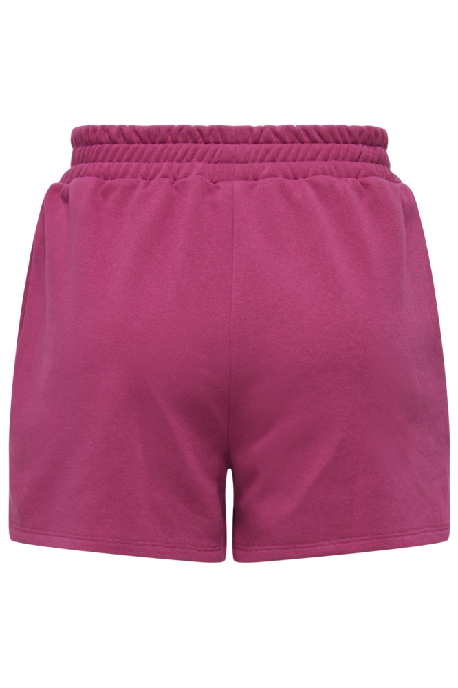 Only roze dames korte broek | Achteraanzicht