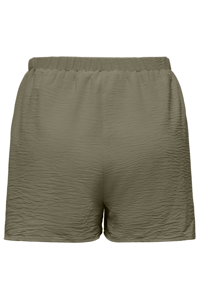 Only groene dames korte broek | Achteraanzicht