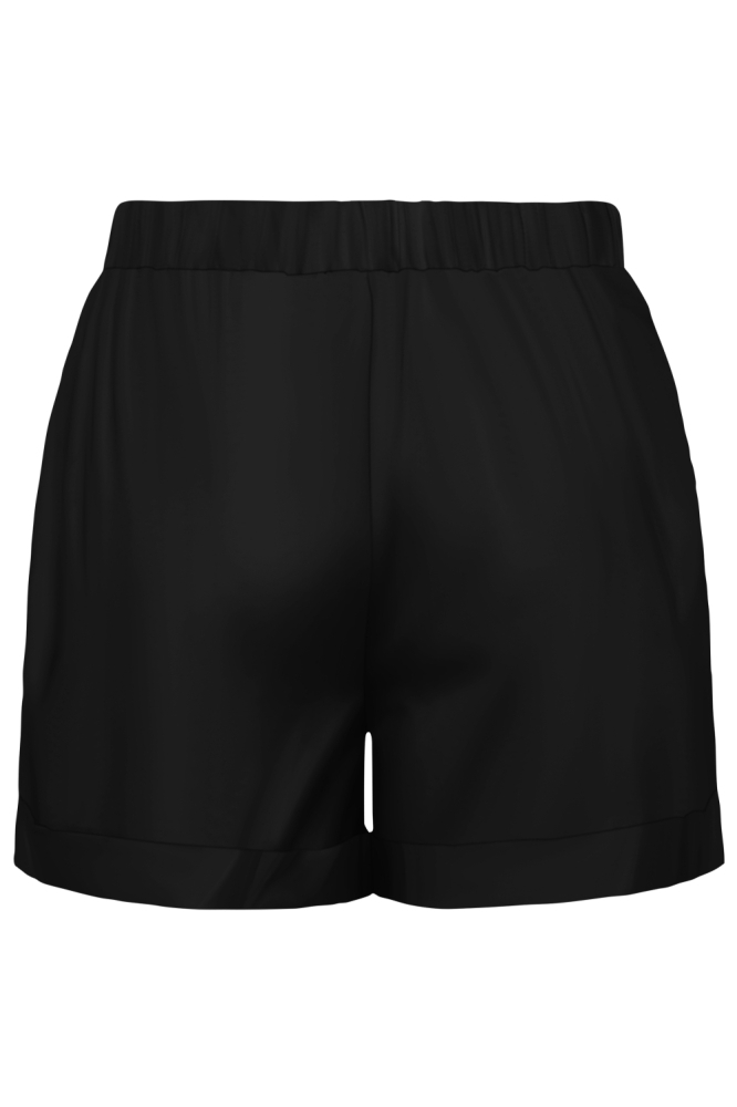 Only zwarte dames korte broek | Achteraanzicht