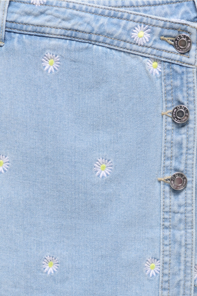 Only blauwe dames korte broek | Close up