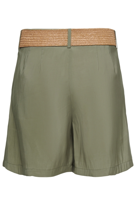 Only groene dames korte broek | Achteraanzicht