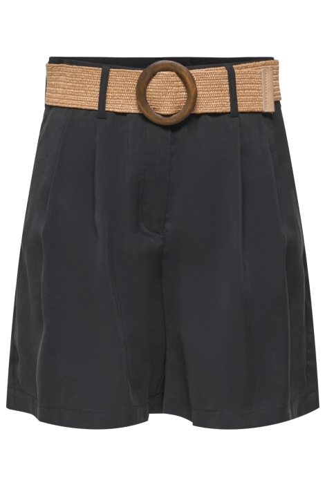 Only zwarte dames korte broek | Vooraanzicht