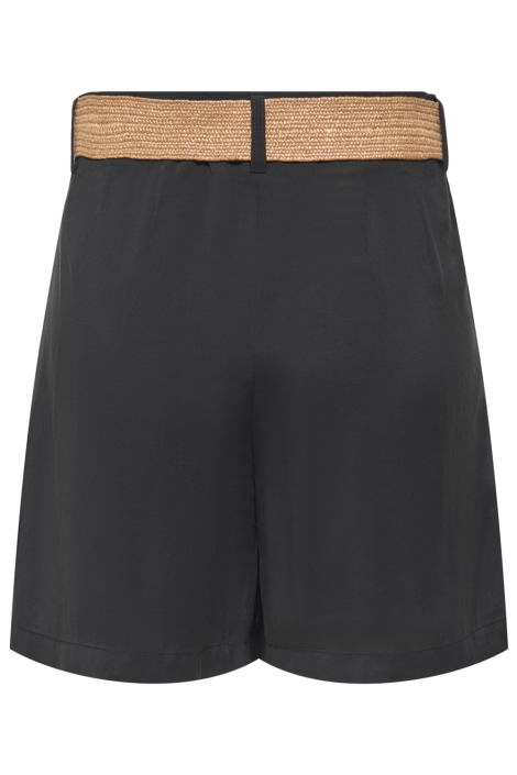 Only zwarte dames korte broek | Achteraanzicht