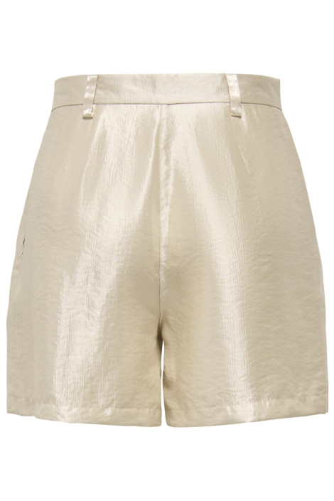 Only ecru dames korte broek | Achteraanzicht