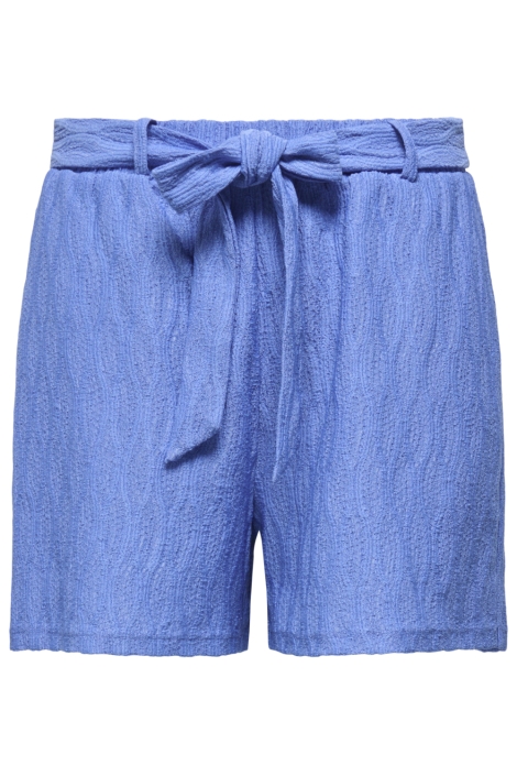 Only blauwe dames korte broek | Vooraanzicht