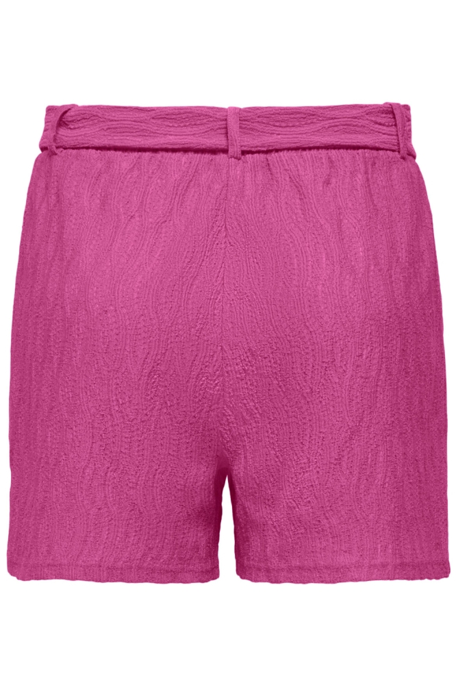 Only roze dames korte broek | Achteraanzicht