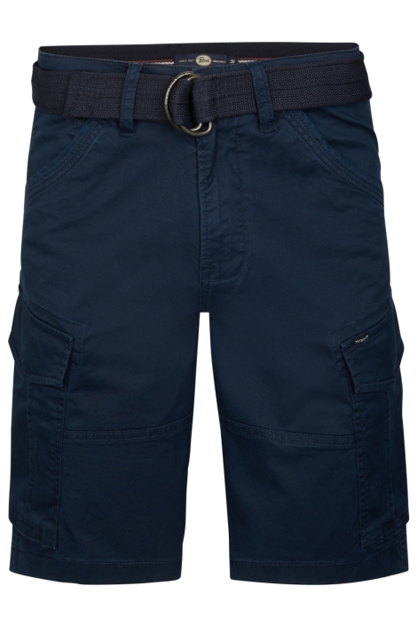 Petrol Industries blauwe heren korte broek | Vooraanzicht