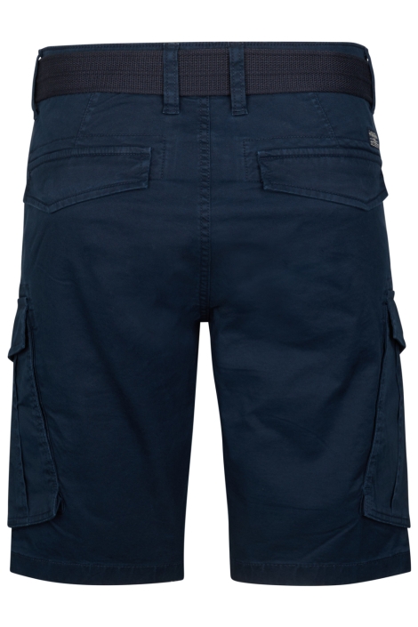 Petrol Industries blauwe heren korte broek | Achteraanzicht