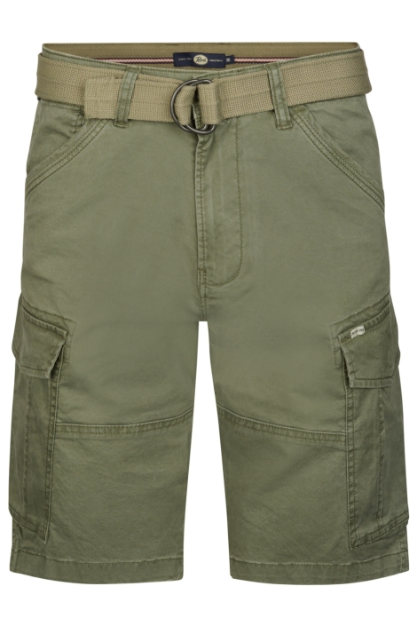 Petrol Industries groene heren korte broek | Vooraanzicht