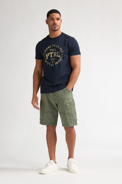 Petrol Industries groene heren korte broek | Model