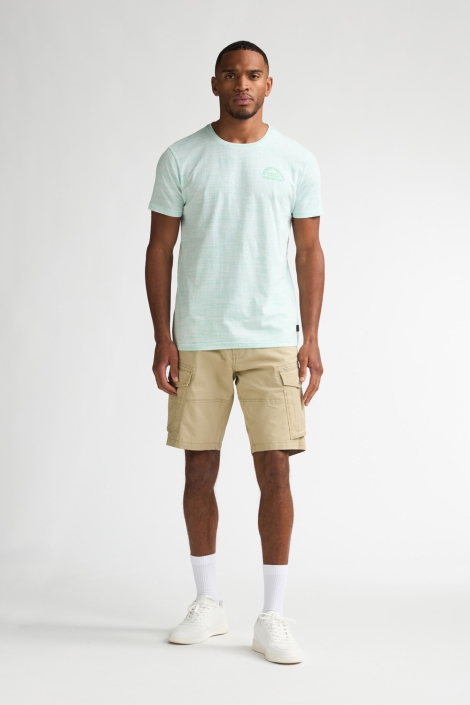 Petrol Industries zand heren korte broek | Model