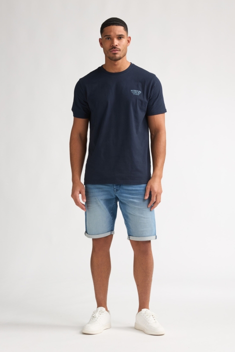 Petrol Industries blauwe heren korte broek | Model