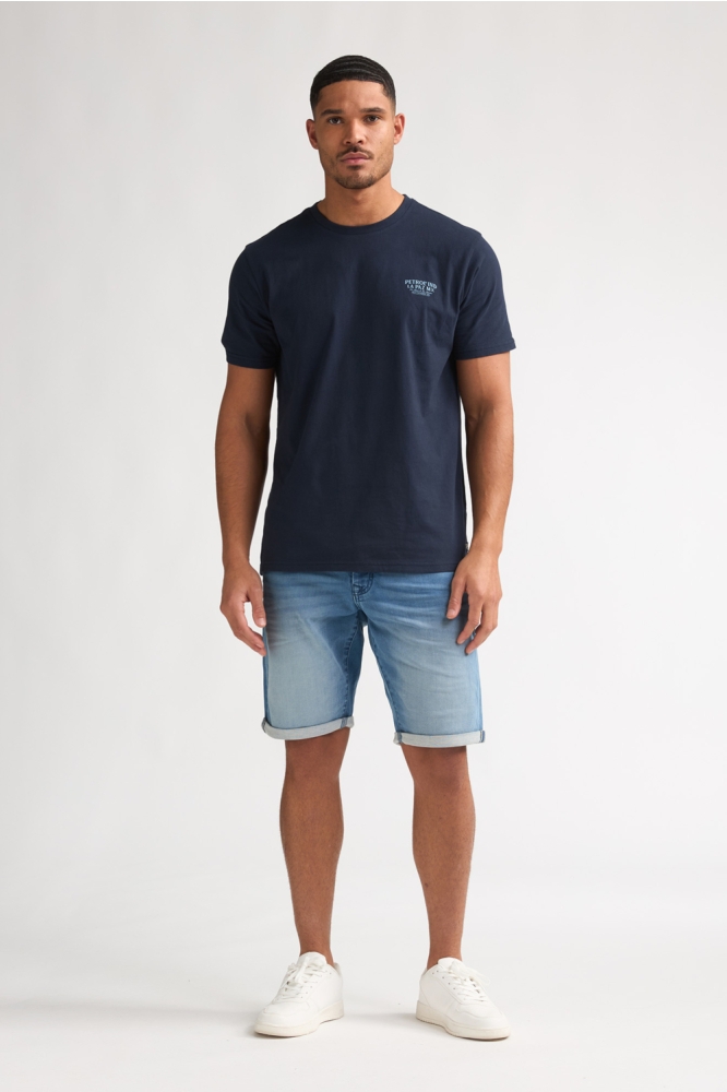 Petrol Industries blauwe heren korte broek | Model