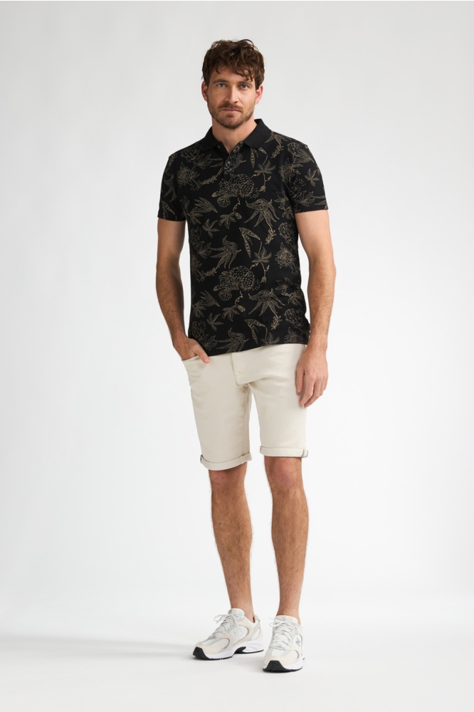 Petrol Industries ecru heren korte broek | Model