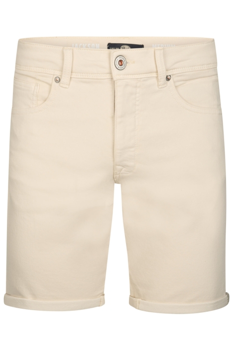 Petrol Industries ecru heren korte broek | Vooraanzicht