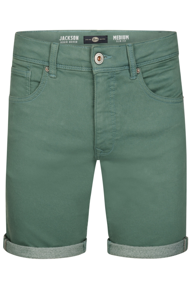 Petrol Industries groene heren korte broek | Vooraanzicht