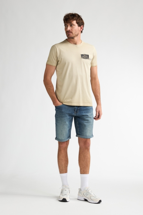 Petrol Industries blauwe heren korte broek | Model