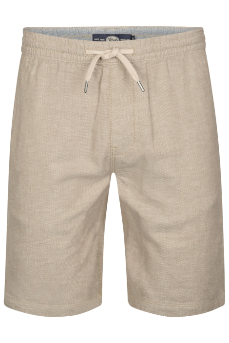 Petrol Industries zand heren korte broek | Vooraanzicht